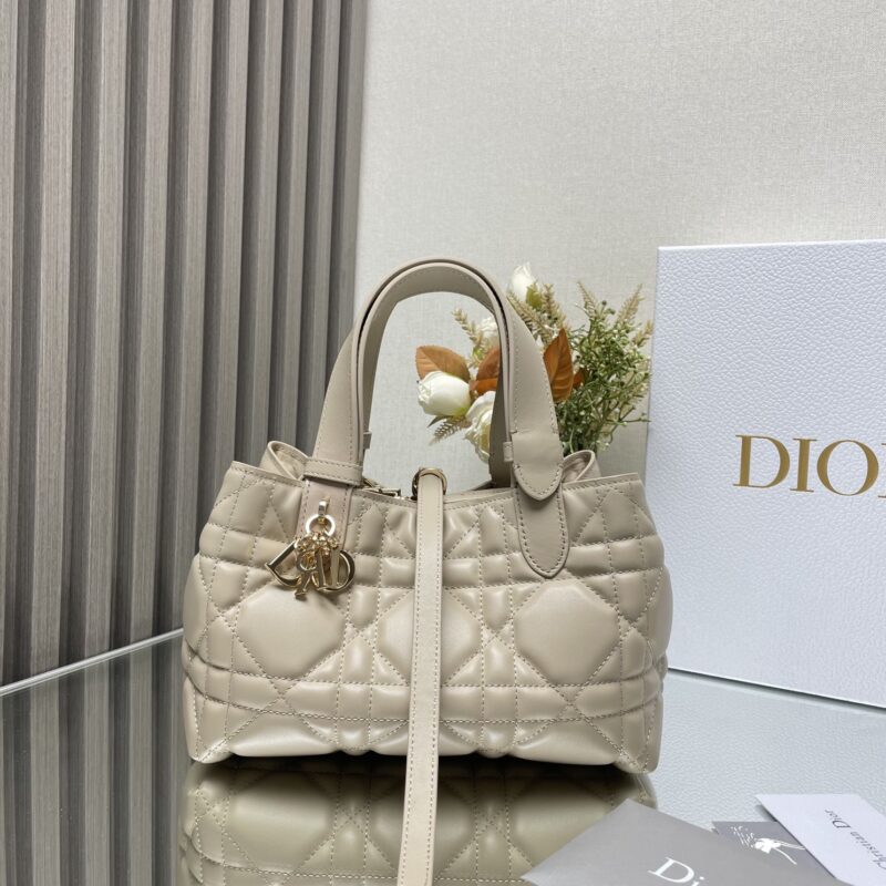 DIOR TOUJOURS 手袋 型号:2822〔浅杏小号〕