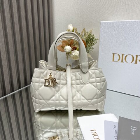 DIOR TOUJOURS 手袋 型号:2822〔白色小号〕