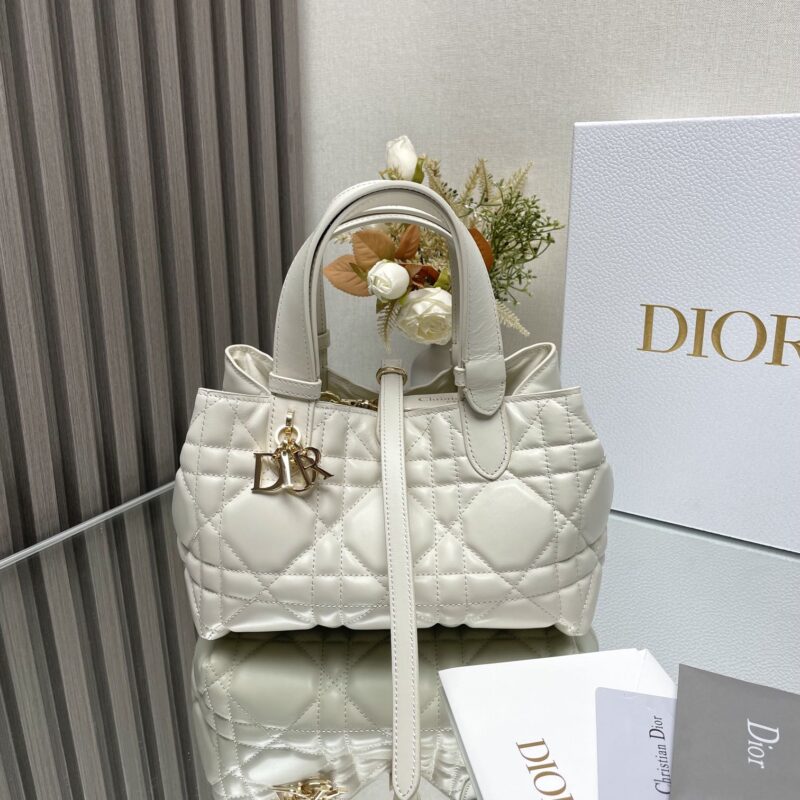 DIOR TOUJOURS 手袋 型号:2822〔白色小号〕