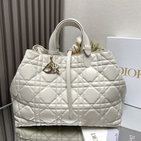 DIOR TOUJOURS手袋 型号：2823〔白色大号〕