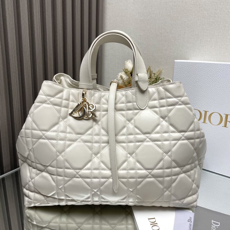 DIOR TOUJOURS手袋 型号：2823〔白色大号〕