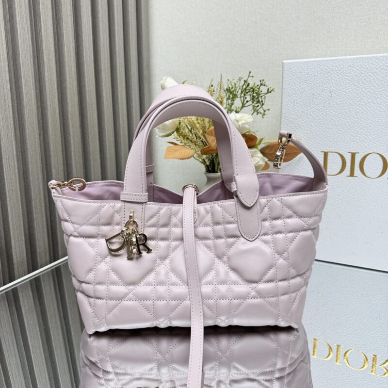DIOR  TOUJOURS 手袋 型号：2822〔粉色小号〕