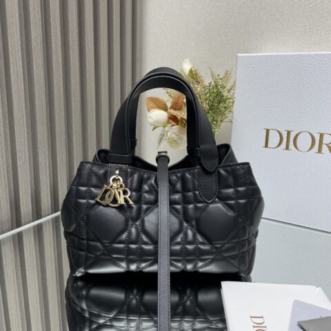 DIOR TOUJOURS 手袋 型号:2822〔黑色小号〕