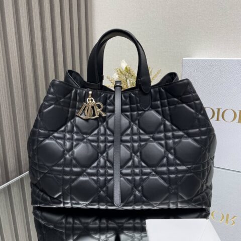 DIOR TOUJOURS手袋 型号：2823〔黑色大号〕