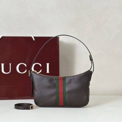 GUCCI 专柜品质，顶级原单货，实物实拍！型号863406咖啡