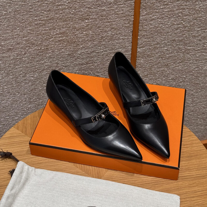HERMES 336 Kiara 40 高跟鞋 颜色/Colour:黑色/Noir