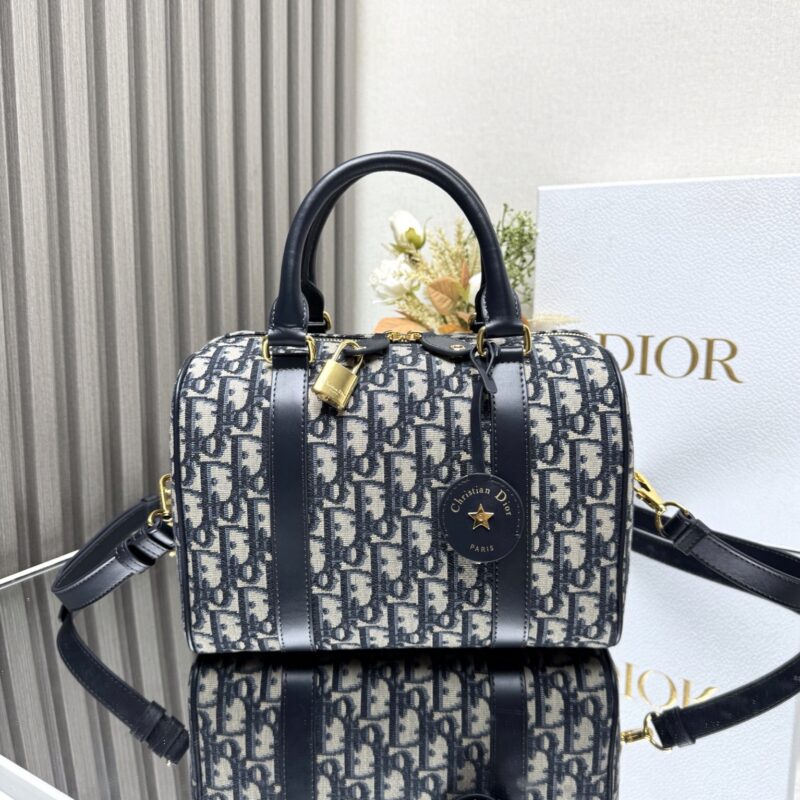 DIOR 新款dior groove 25cm 手袋蓝色 型号:1365