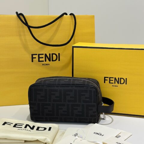 FENDI I老花手拿包/洗漱包 款号 8707s