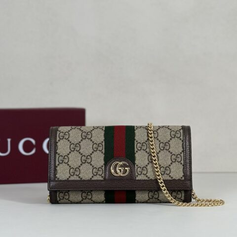 GUCCI 专柜品质，顶级原单货，实物实拍！款号772309啡/红绿带