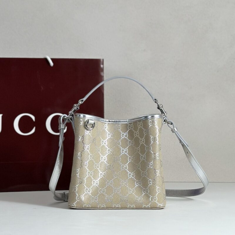 GUCCI 专柜品质，顶级原单货，实物实拍！款号815118杏银