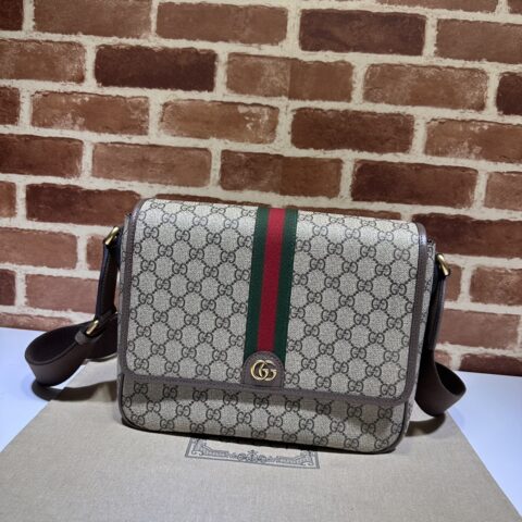 GUCCI 专柜品质，顶级原单货，实物实拍！款号761741啡PVC～