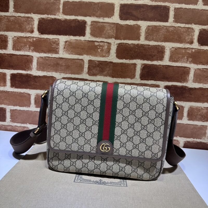GUCCI 专柜品质，顶级原单货，实物实拍！款号761741啡PVC～
