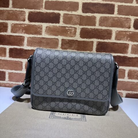 GUCCI 专柜品质，顶级原单货，实物实拍！款号761741灰PVC