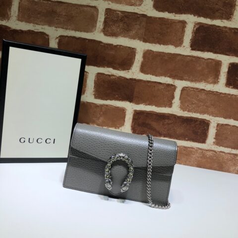 GUCCI 专柜品质，顶级原单货，实物实拍！款号476432灰双色