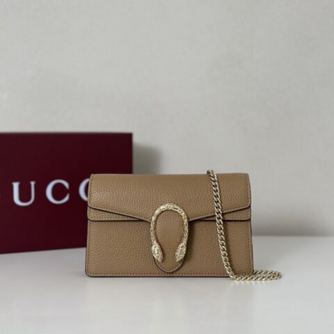 GUCCI 专柜品质，顶级原单货，实物实拍！款号476432米色皮