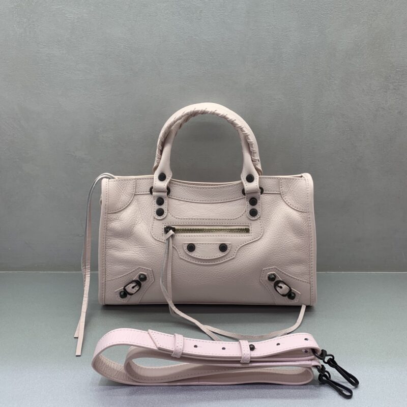 Balenciaga 𝗟𝗘 𝗖𝗜𝗧𝗬  款号；084669 【爆裂粉色】 中号
