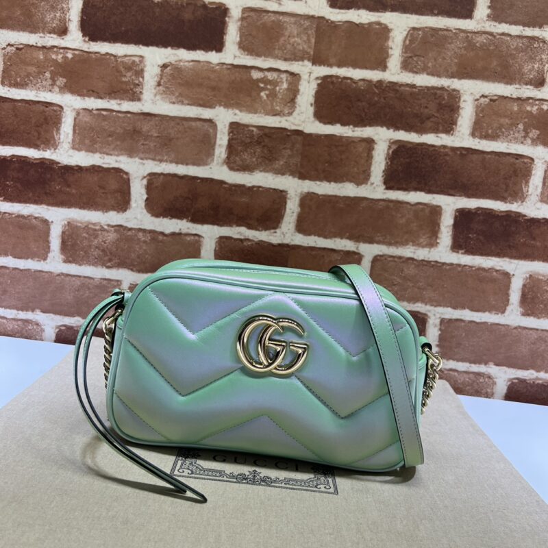 GUCCI 专柜品质，顶级原单货，实物实拍！款号447632幻彩绿