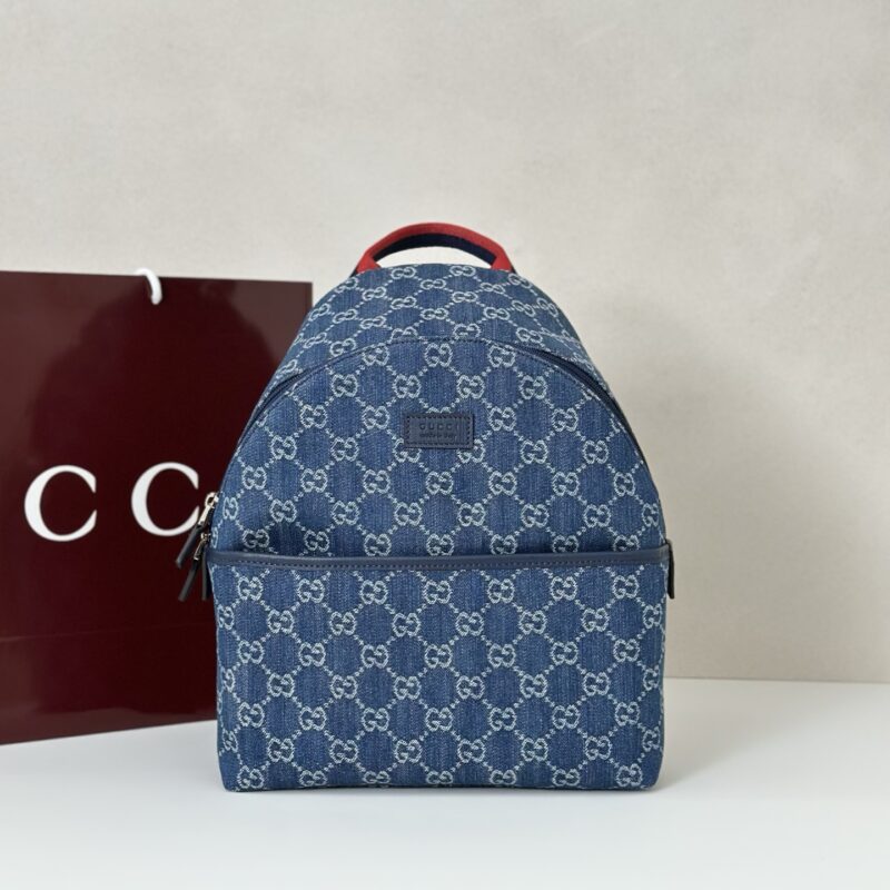 GUCCI 专柜品质，顶级原单货，实物实拍！款号782708蓝牛仔布
