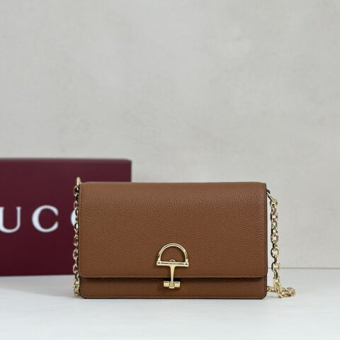 GUCCI 专柜品质，顶级原单货，实物实拍！款号855654棕荔