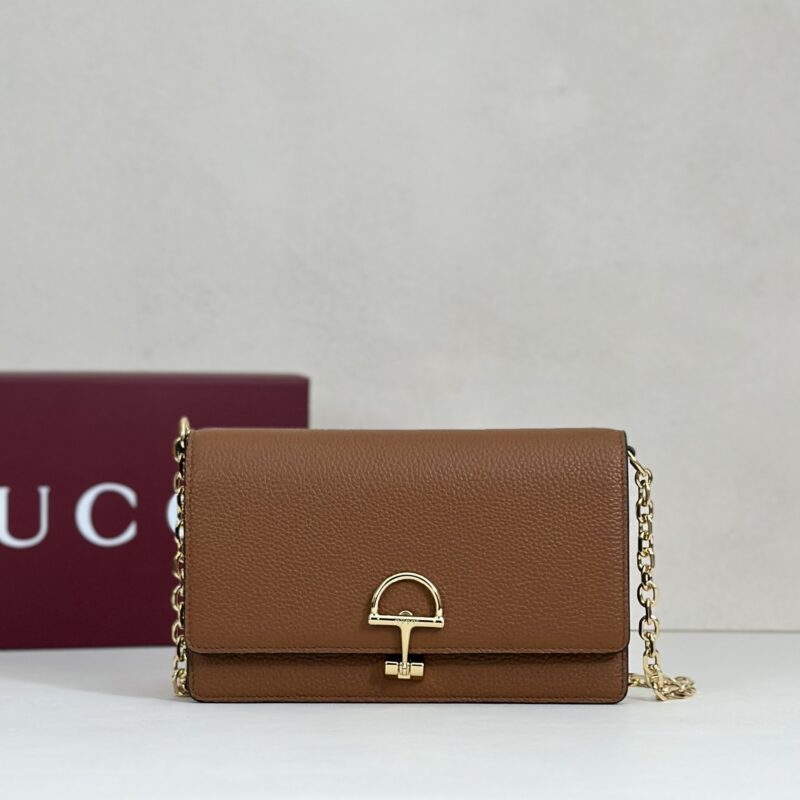 GUCCI 专柜品质，顶级原单货，实物实拍！款号855654棕荔