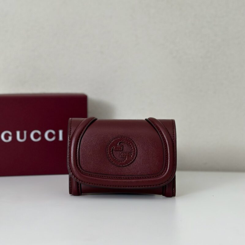 GUCCI 专柜品质，顶级原单货，实物实拍！款号818811酒红