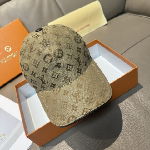 LV 路易威登新款原单棒球帽 LV牛仔提花