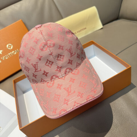 LV 路易威登新款原单棒球帽 LV牛仔提花