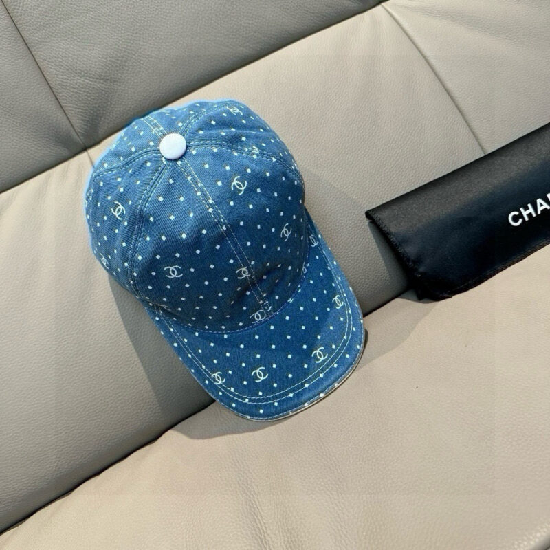 CHANEL 新款原单棒球帽  牛仔小双C