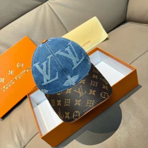 LV 路易威登新款原单棒球帽 大logo提花