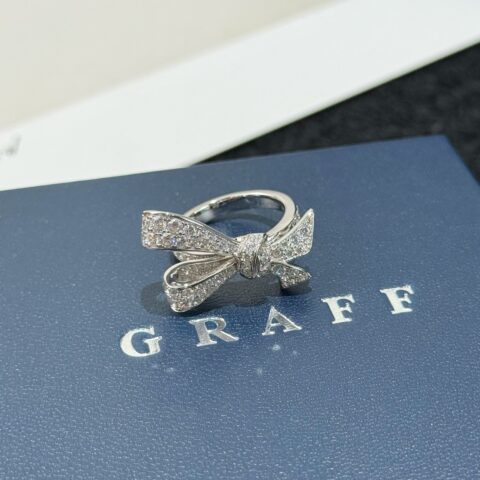 ❗️新品❗️  ☀️新款☑️ Graff Tilda's Bow蝴蝶结满钻戒指 ☀️