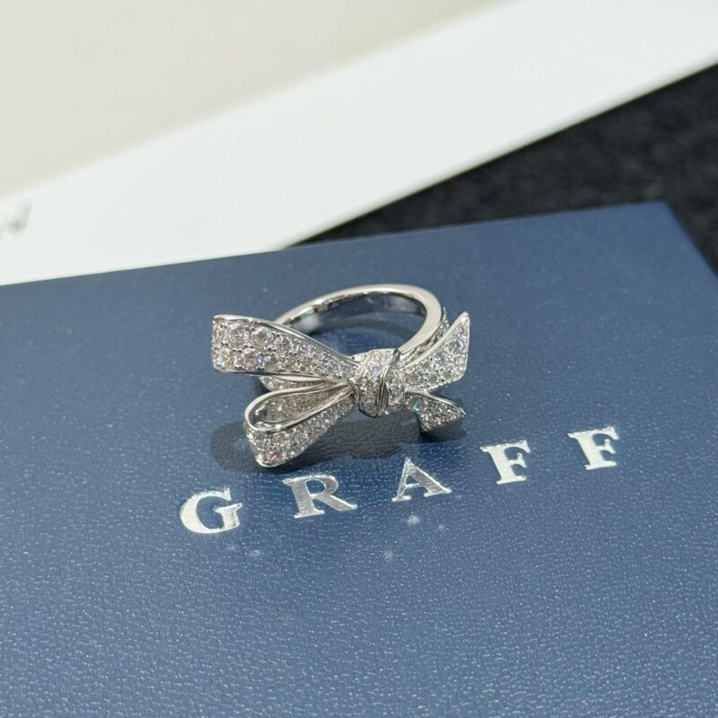 ❗️新品❗️  ☀️新款☑️ Graff Tilda's Bow蝴蝶结满钻戒指 ☀️