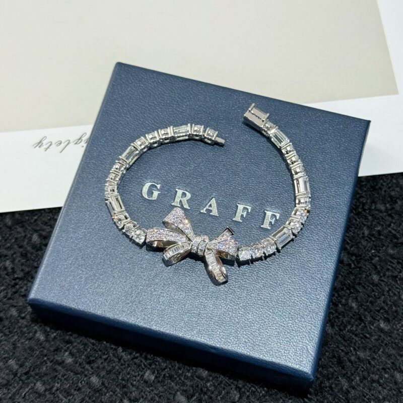 ❗️新品❗️ ☀️新款☑️ Graff Tilda's Bow蝴蝶结满钻手链手镯 ☀️