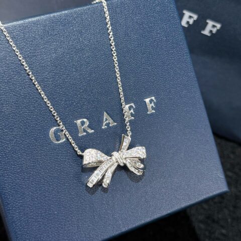 ❗️新品❗️ ☀️新款☑️ Graff Tilda's Bow蝴蝶结满钻项链 ☀️