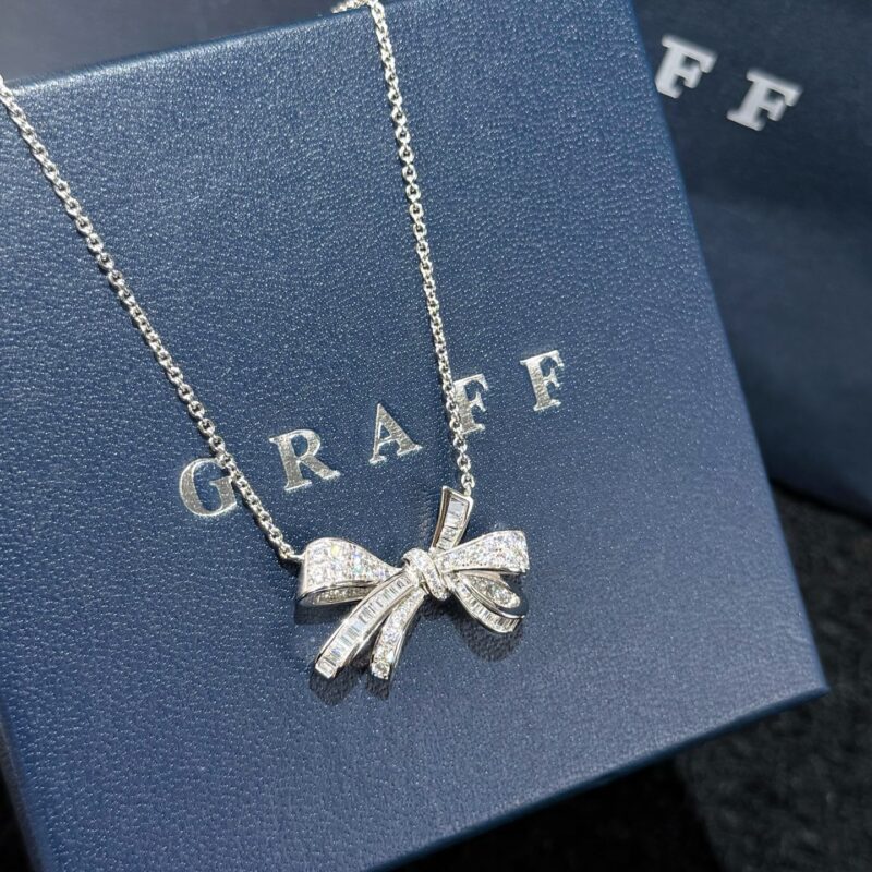 ❗️新品❗️ ☀️新款☑️ Graff Tilda's Bow蝴蝶结满钻项链 ☀️