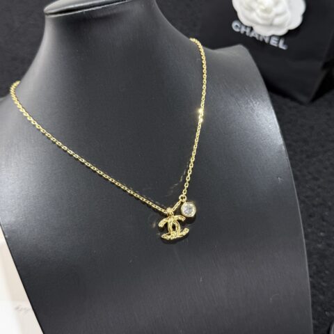 ❗️新品❗️ ☀️新款☑️ 香奈儿双c金色菱格项链 ☀️