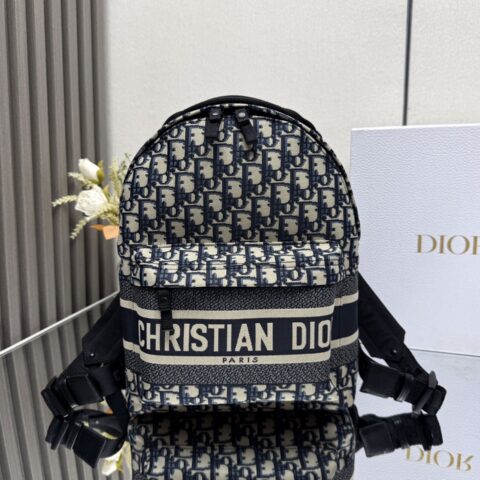 DIOR Travel 双肩背包「蓝布小号」型号：928