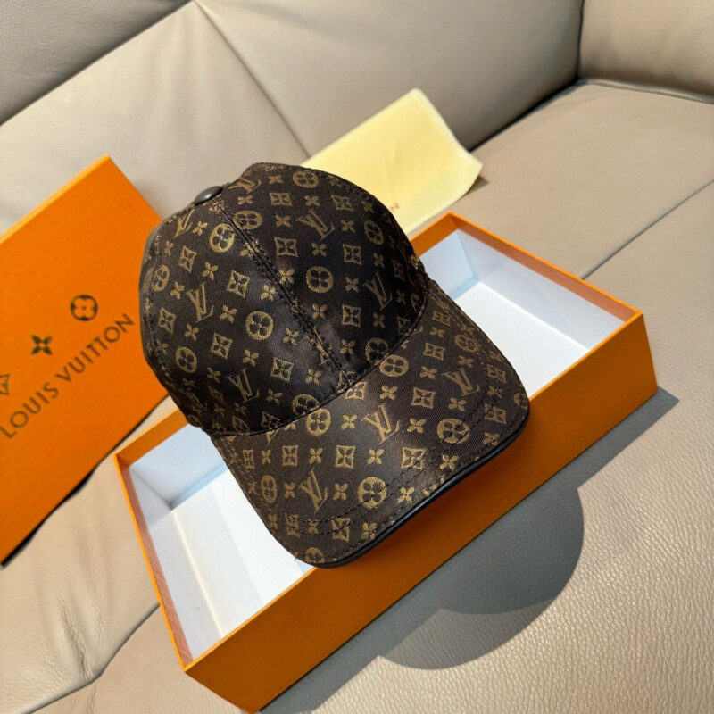 LV 路易威登新款原单棒球帽 老花刺绣