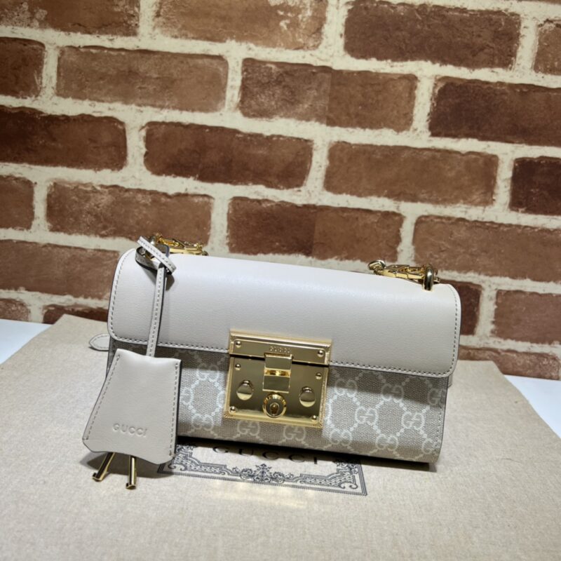 GUCCI 专柜品质，顶级原单货，实物实拍！款号735103米胶燕麦