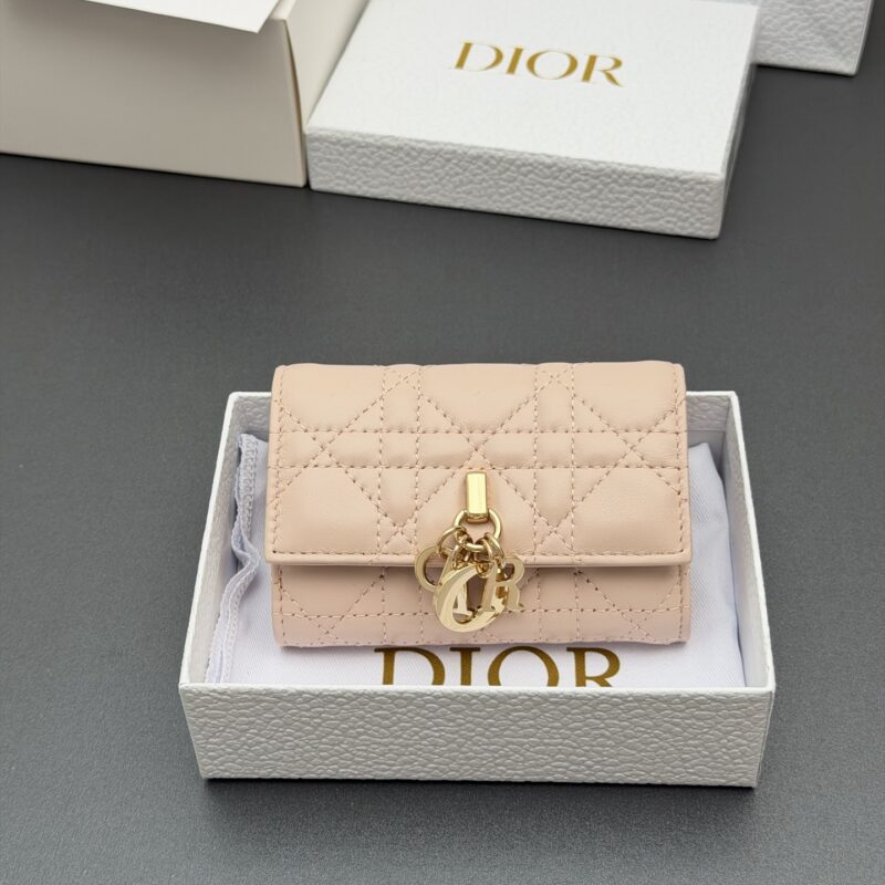 DIOR 【Jolie Glycine钱包系列】型号：S0966  胭脂粉騰格
