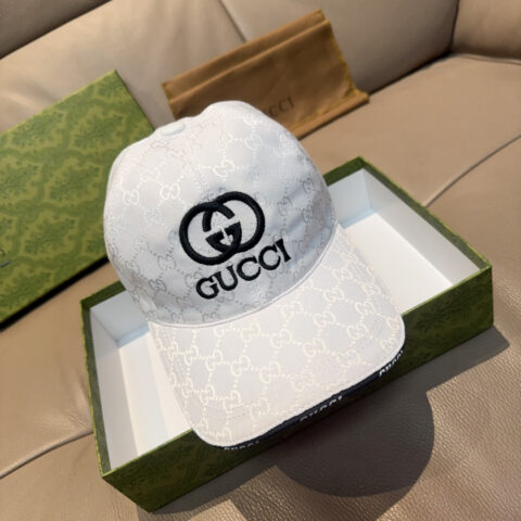 GUCCI (古奇)新款原单棒球帽 GUCCI刺绣