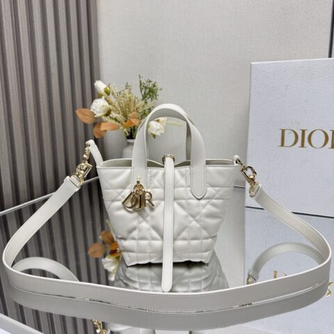 DIOR Toujours竖版手袋 型号2834 白色
