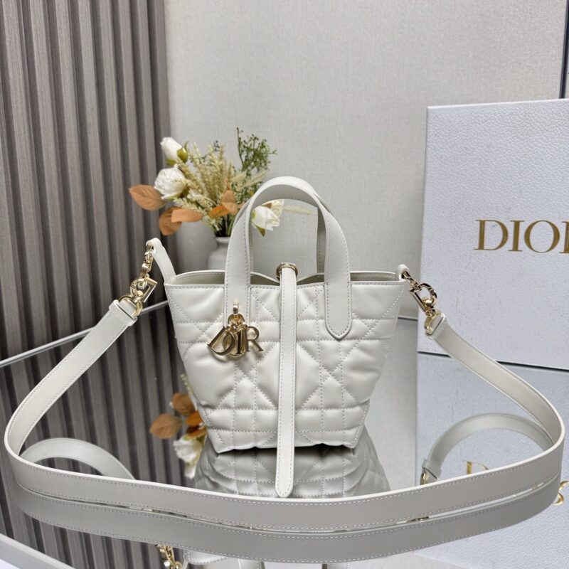 DIOR Toujours竖版手袋 型号2834 白色