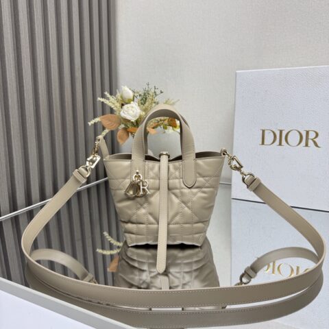DIOR Toujours竖版手袋 型号2834 杏色