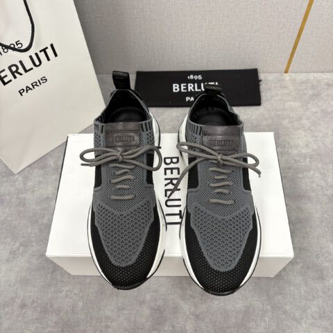 BERLUTI Shadow 飞织运动鞋履