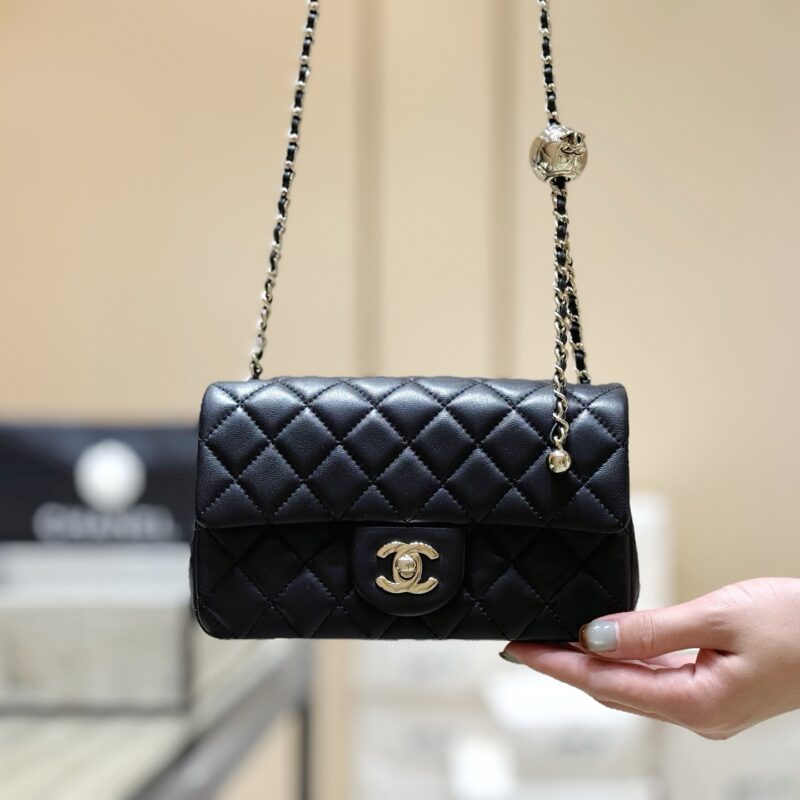 CHANEL 纯原厂25K香槟色金球💼 AS1787