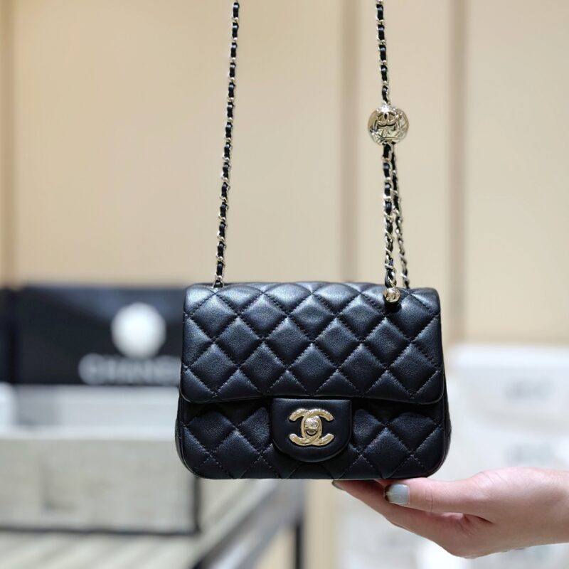 CHANEL 纯原厂25K香槟色金球💼 AS1786