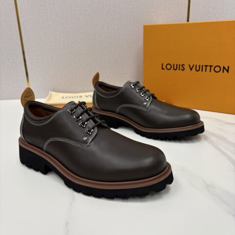 LV 路易*威登 厚底德比鞋