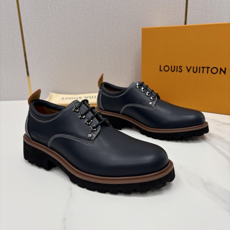 LV 路易*威登 厚底德比鞋