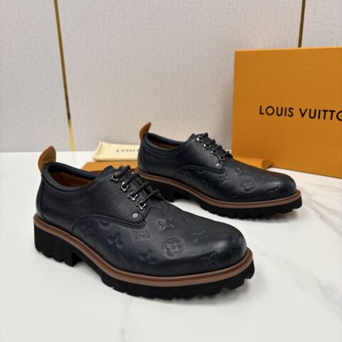 LV 路易*威登 厚底德比鞋