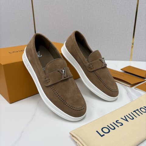LV 新品男士休闲乐福鞋
